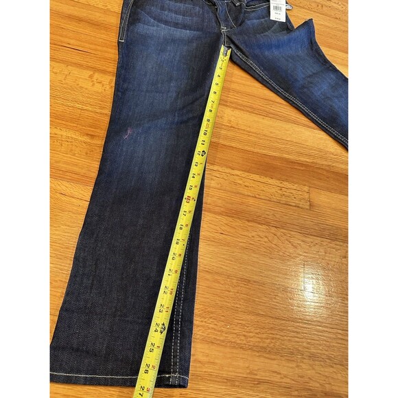William Rast 29  womens  Mid-Rise Croppep  capri  Fit Denim Jeans NWT$148 - Picture 7 of 12